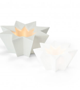 Κηροπήγιο από ματ πορσελάνη