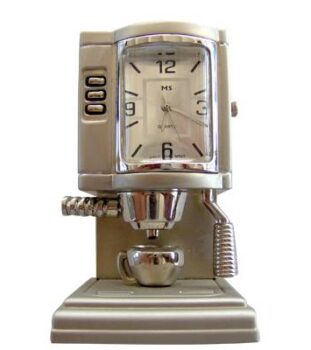 Επιτραπέζιο ρολόι καφετιέρα espresso