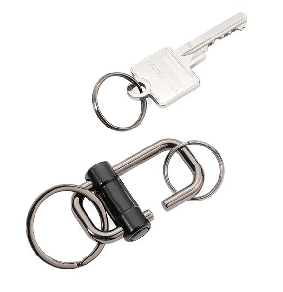 troika-keychain-2-way-key-KR22-09-BK-1 troika-keychain-2-way-key-KR22-09-BK-1