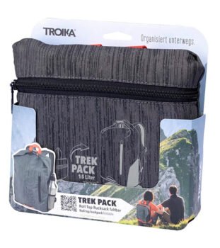 TROIKA TREKPACK Αναδιπλούμενο Backpack RUC02/GY